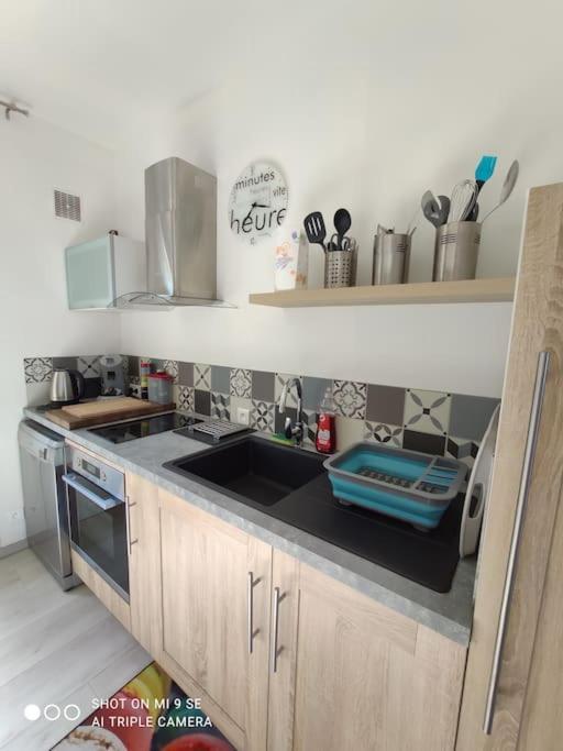 Studio Tribord Le Treport - Vue Mer & Falaises Bagian luar foto